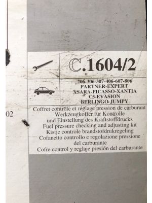 Citroen koffer speciaal gereedschap C.1604/2 COMPLEET