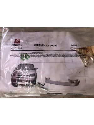 Citroen C4 Coupe bevestiginsset spoiler NIEUW EN ORIGINEEL 9400.C7