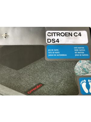Citroen C4 / DS4  mattenset NIEUW EN ORIGINEEL 9464.FJ