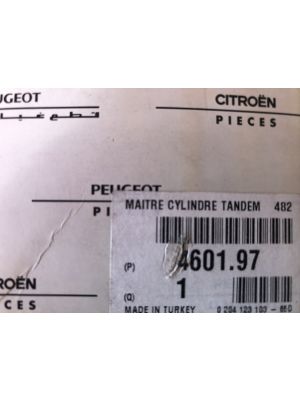Citroen AX hoofdremcylinder 4601.97 NIEUW EN ORIGINEEL