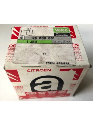 Citroen C35 remblokset NIEUW EN ORIGINEEL 95600561