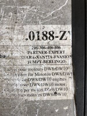 Citroen koffer speciaal gereedschap C.0188-ZX niet compleet